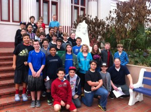 Egyptian Museum Group Photo